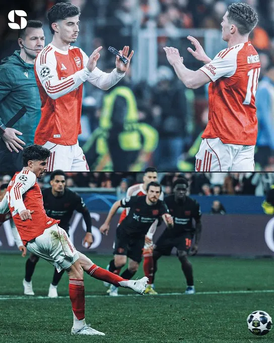 kaiyun-点射绝平，哈弗茨在欧战赛事中4次主罚点球全部命中